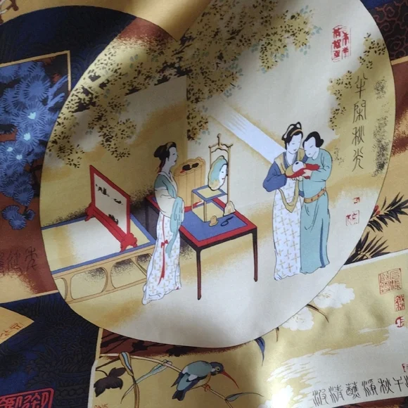 Elegant Silk Scarf - Picture 8 of 8